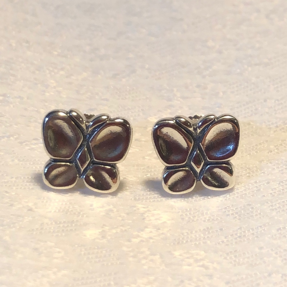 James Avery-RETIRED Small Butterfly Post Earrings